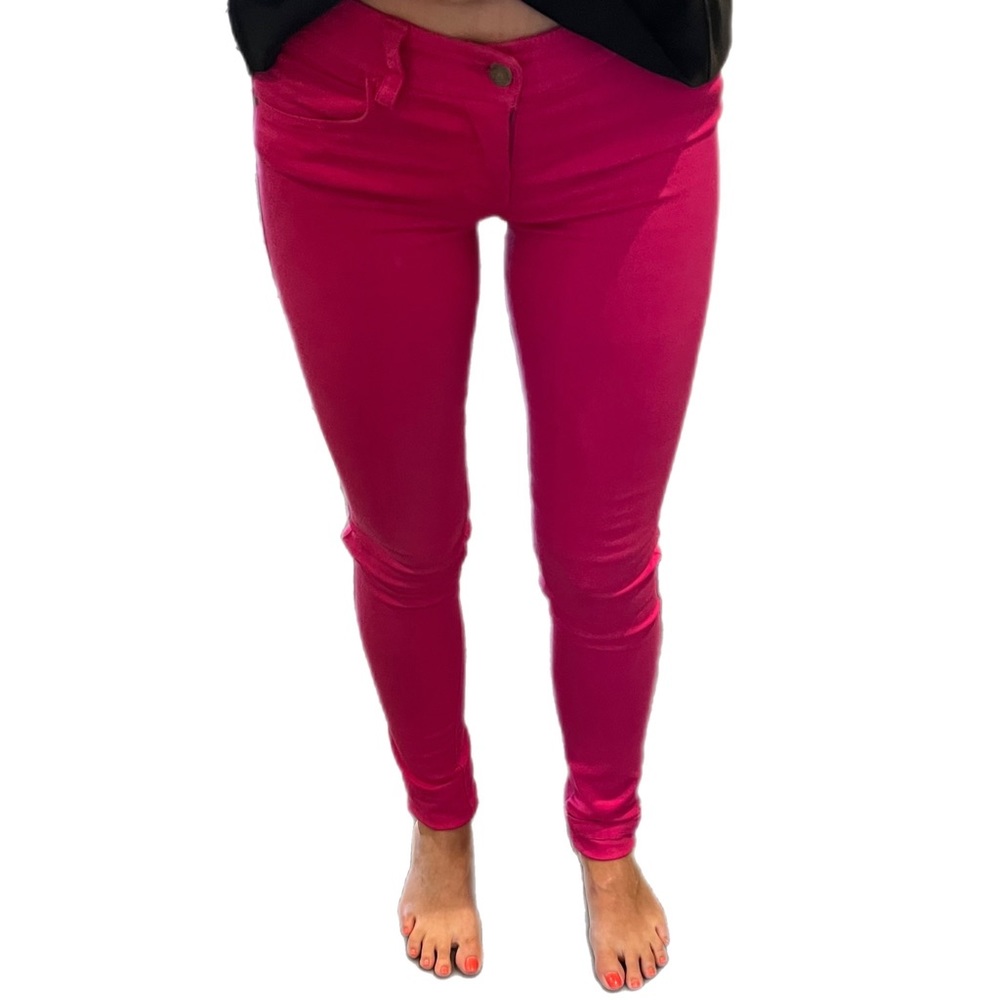 Alice and Olivia Pink skinny jeans - size 0